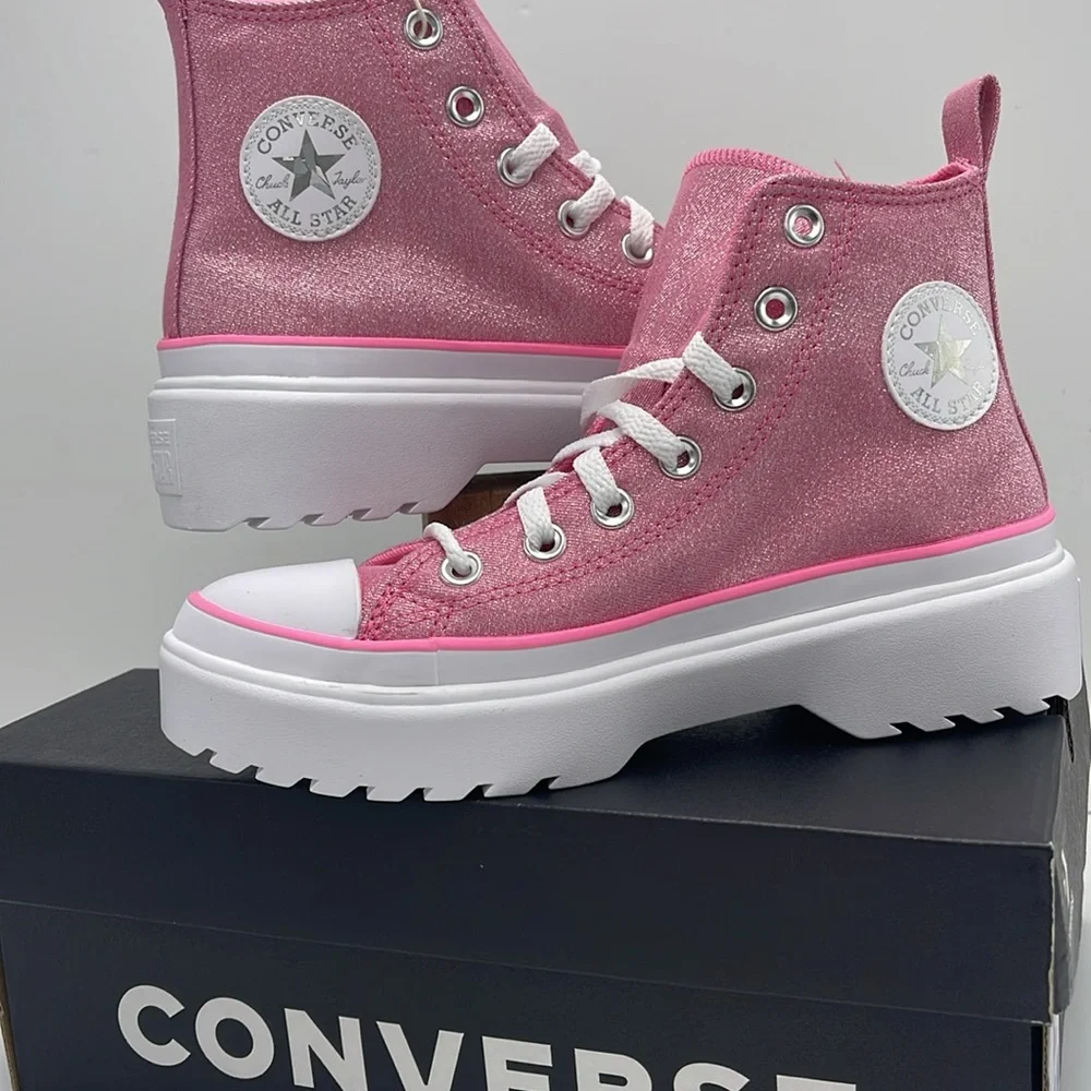 Converse WMNS A05230C
CTAS LUGGED LIFT HI OOPS PINK/WHITE/BLK Platform Sneakers - Picture 9 of 16
